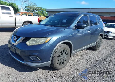 2015 Nissan Rogue S z USA, uszkodzony, nr VIN 5N1AT2MT0FC830346